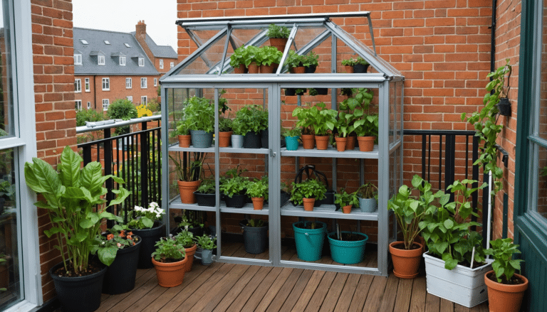 découvrez la serre compacte à 35 € chez auchan pour cultiver vos plantes toute l'année sur votre balcon, même en hiver.