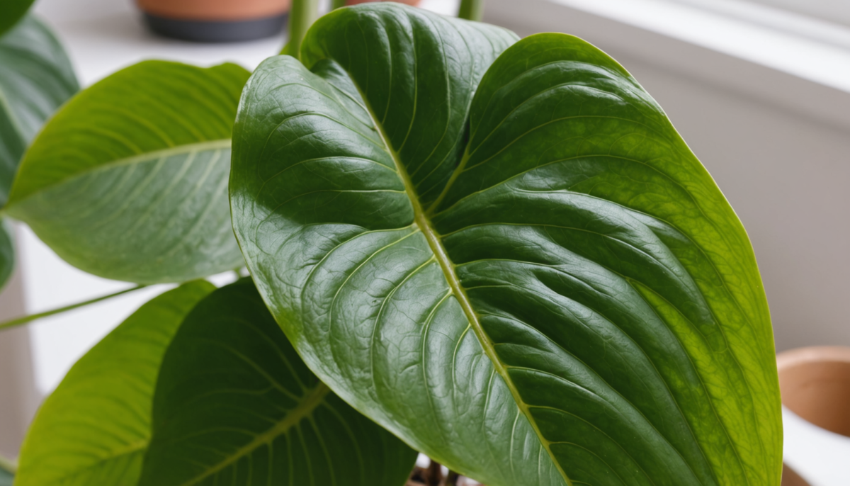 découvrez comment un geste simple sur la tige de votre philodendron peut stimuler sa croissance pendant l'hiver et garder vos plantes en pleine santé.