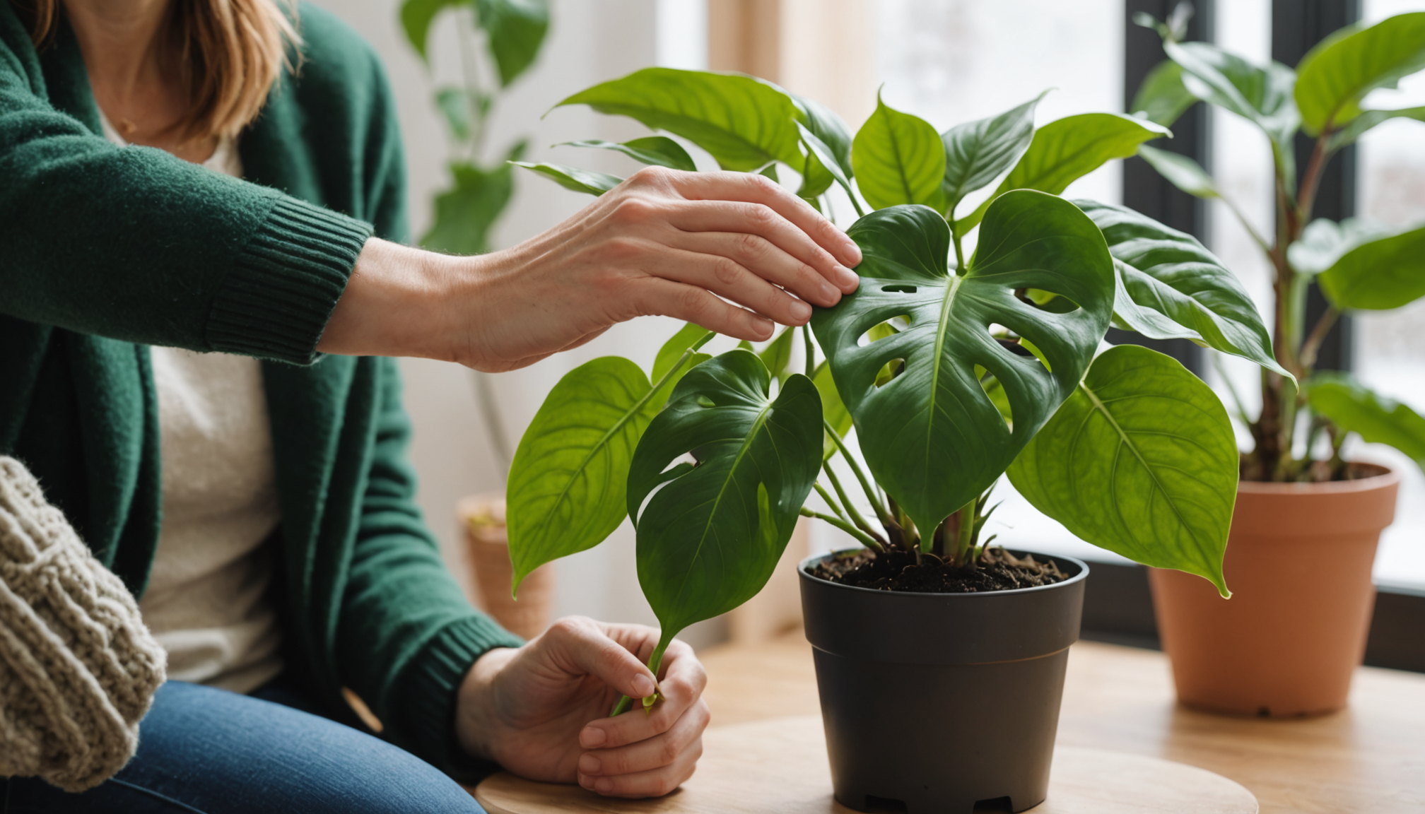 découvrez le secret pour stimuler la croissance hivernale de votre philodendron grâce à un simple geste sur sa tige, et gardez vos plantes vigoureuses même en saison froide.