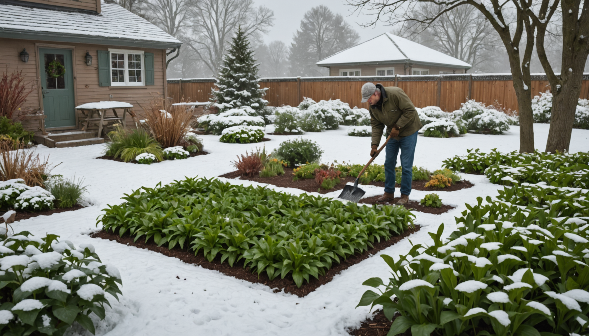 découvrez le geste essentiel à adopter dès les premiers flocons pour protéger efficacement vos plantes contre la neige inattendue et garantir leur survie cet hiver.