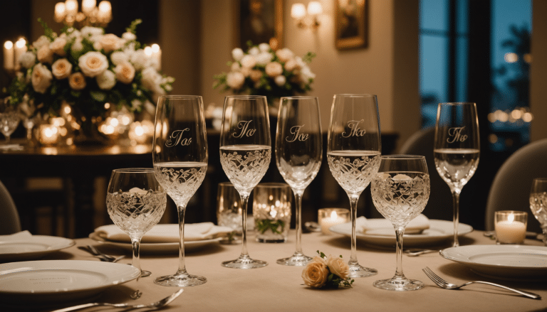 découvrez nos verres personnalisés, l'élégance sur mesure qui sublime chaque moment à votre table avec style et raffinement.