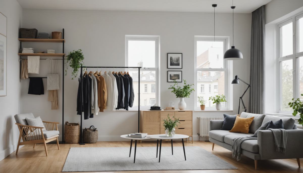 découvrez comment transformer votre salon avec seulement 5 € chez ikea et dites adieu aux étendoirs encombrants grâce à des solutions pratiques et esthétiques.