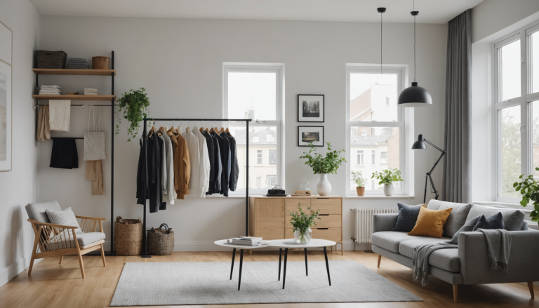 découvrez comment transformer votre salon avec seulement 5 € chez ikea et dites adieu aux étendoirs encombrants grâce à des solutions pratiques et esthétiques.