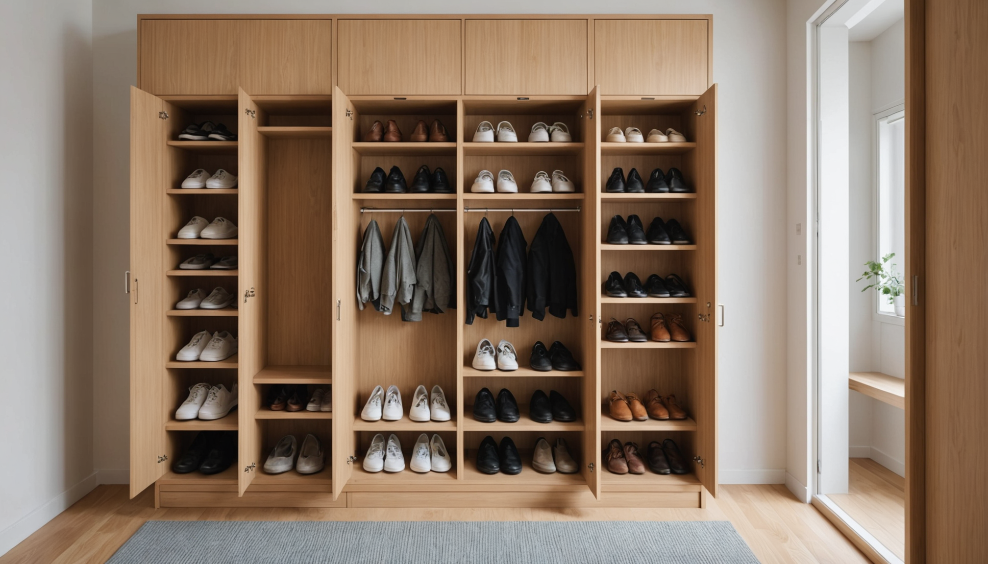 découvrez comment un rangement de chaussures à la japonaise a triplé la taille de mon entrée grâce à une méthode ultra simple et efficace pour optimiser votre espace.