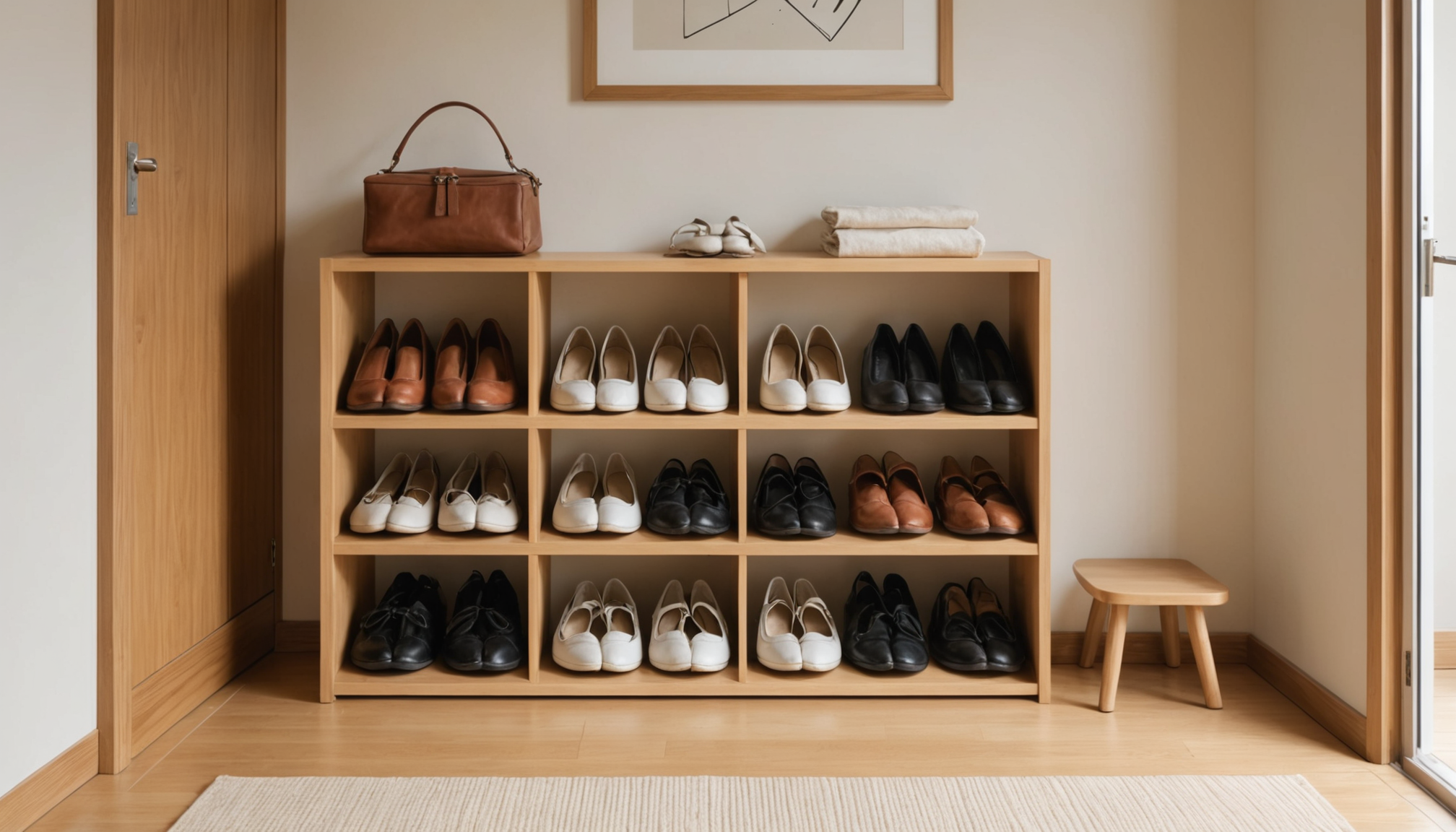 découvrez comment un rangement de chaussures à la japonaise a triplé la taille de mon entrée grâce à une méthode ultra simple, pour un espace plus organisé et optimisé.