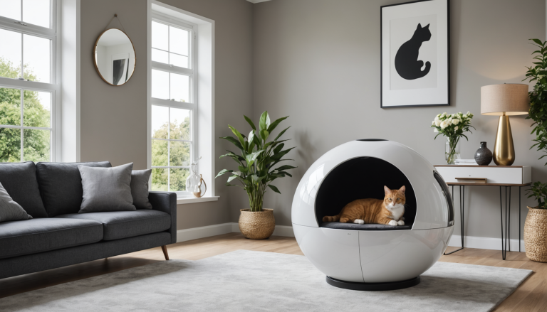 découvrez la niche pour chat élégante de gifi, idéale pour allier confort et design dans votre salon. sublimez votre intérieur tout en offrant un espace cosy à votre compagnon à quatre pattes.