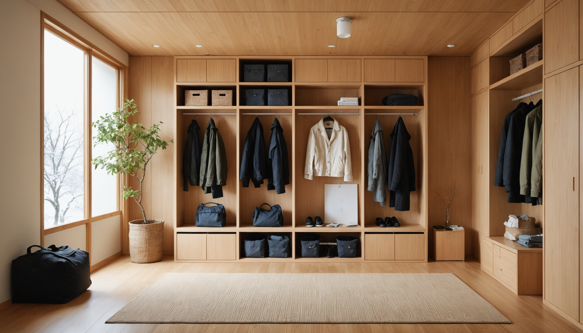 découvrez une astuce japonaise ingénieuse pour optimiser l'espace et ranger efficacement vos manteaux d’hiver, alliant praticité et gain de place dans votre intérieur.