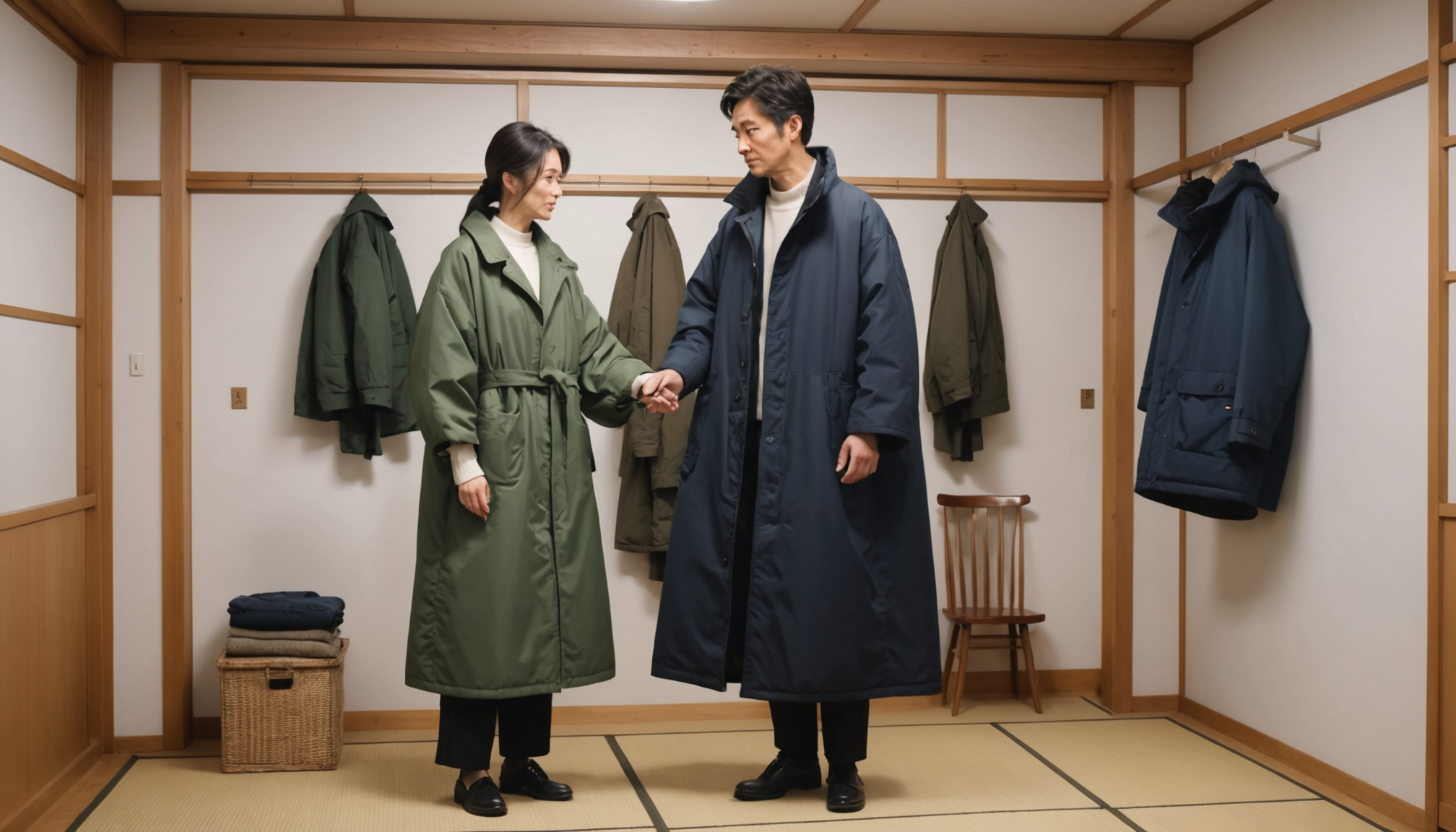 découvrez une astuce japonaise ingénieuse pour optimiser l'espace et ranger efficacement vos manteaux d’hiver, alliant praticité et gain de place.