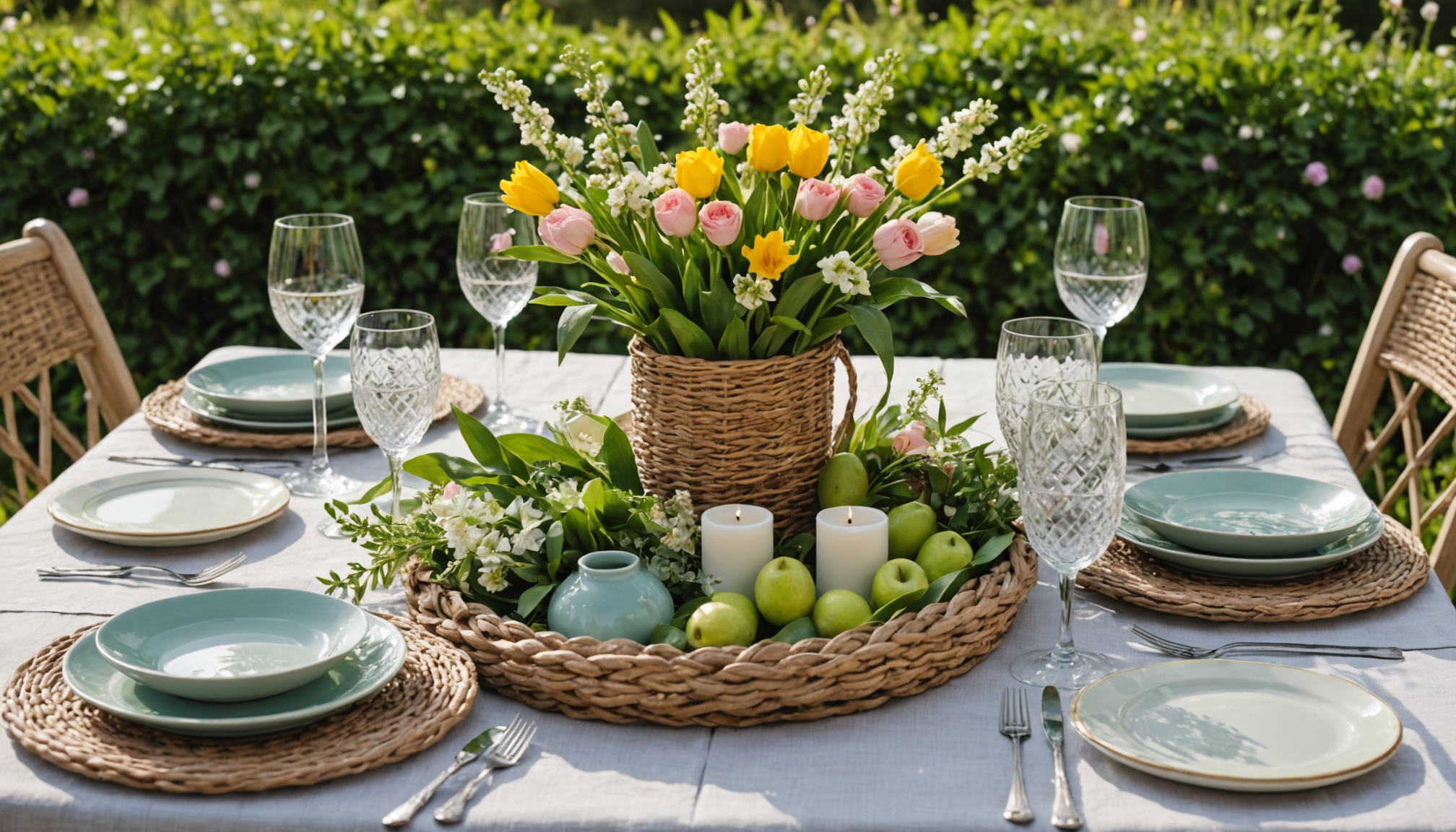 découvrez cette merveille tressée à seulement 3,99 € chez action, l'incontournable qui sublimera votre table printanière avec style et originalité.