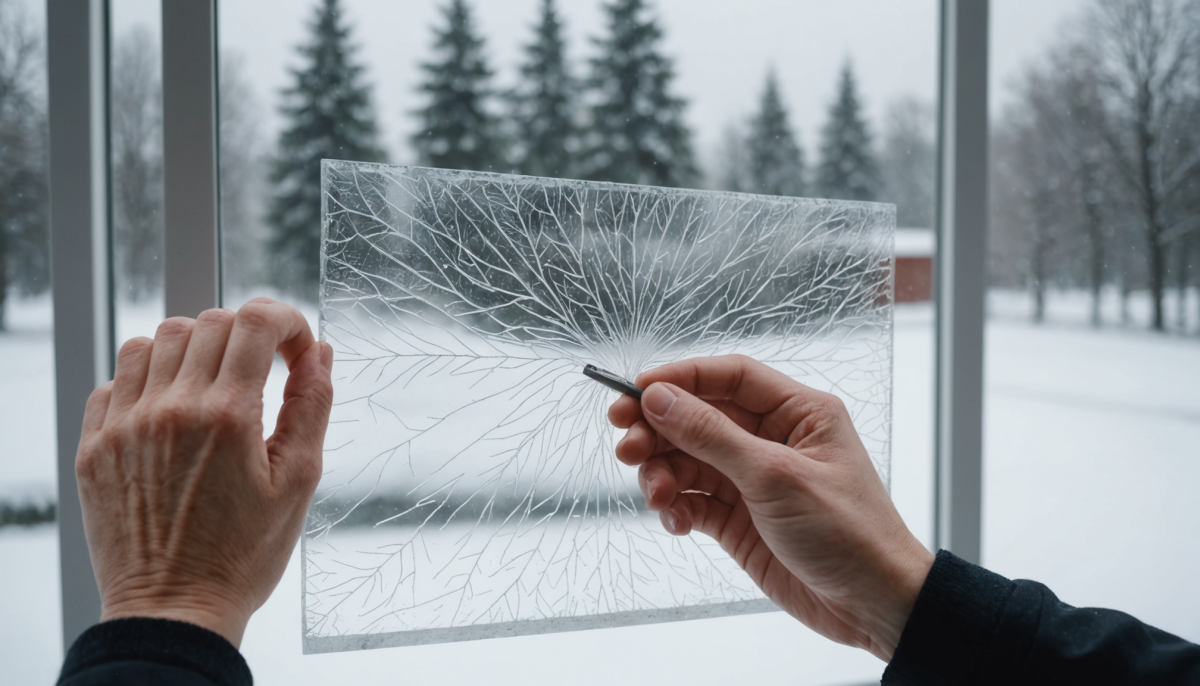 découvrez comment un simple film temporaire pour vitres, utilisé chaque hiver, peut protéger vos fenêtres et sauver vos plantes de balcon des intempéries.