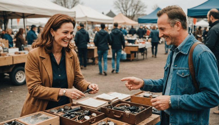 découvrez comment une question inattendue m'a permis d'obtenir un prix exceptionnel en brocante, surprenant même le vendeur.