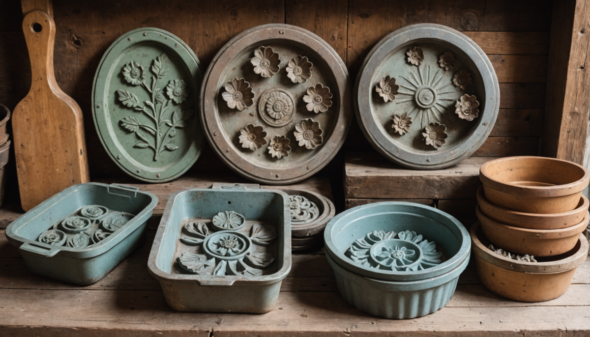 découvrez comment de vieux moules hérités de nos grands-parents, autrefois vendus pour quelques pièces, se transforment en véritables trésors lors des brocantes de printemps.