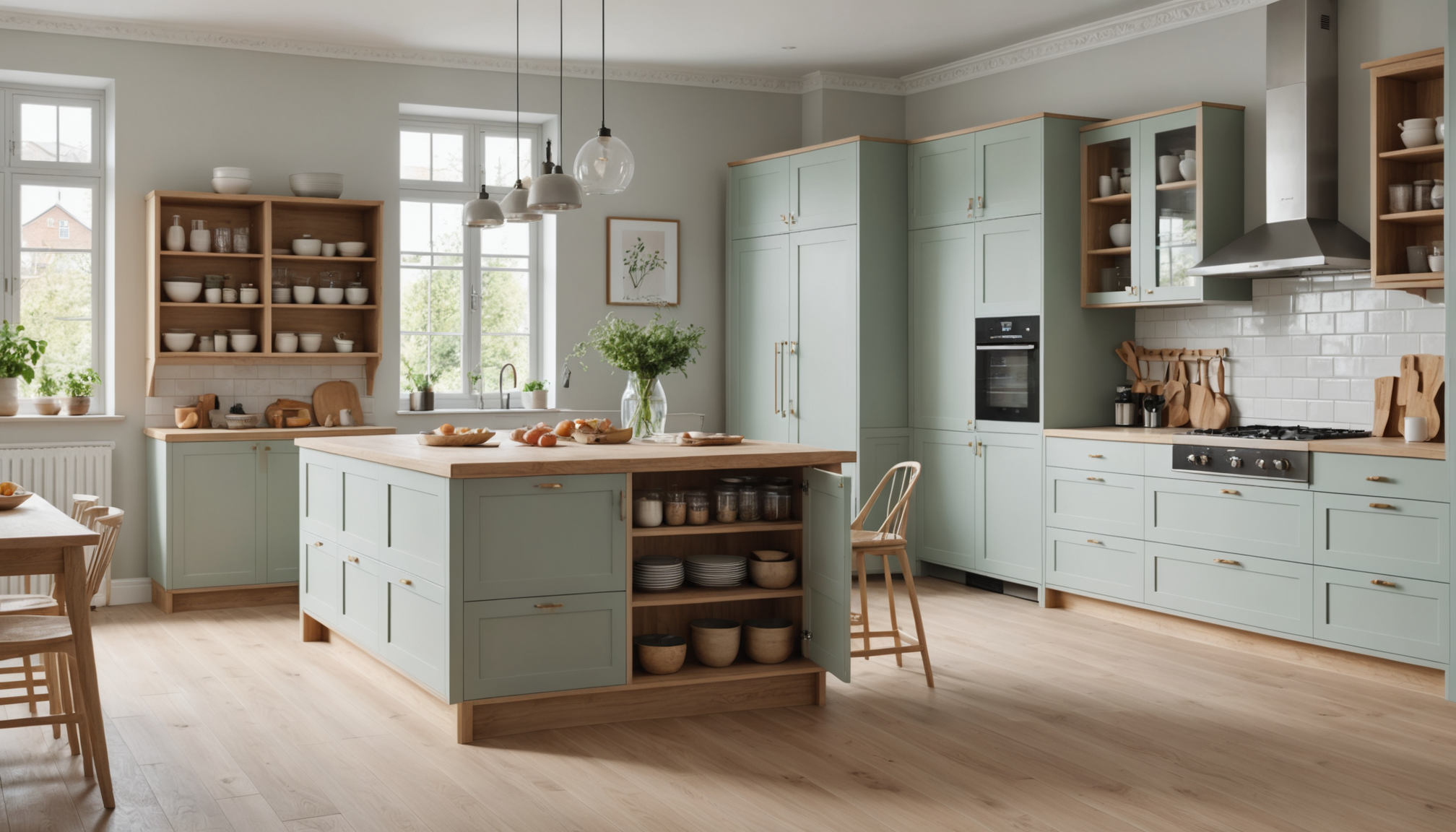 découvrez comment, en 2026, le garde-manger autoportant remplace l’îlot central et transforme l'agencement des cuisines pour plus de praticité et d'élégance.