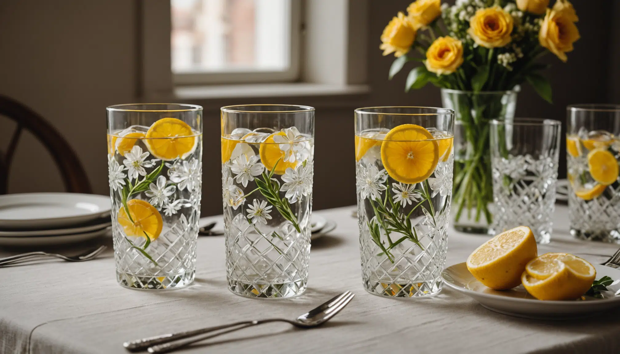 découvrez ces verres à motifs floraux à moins de 3 € chez gifi, parfaits pour sublimer votre table et créer une ambiance élégante et chic lors de votre brunch.