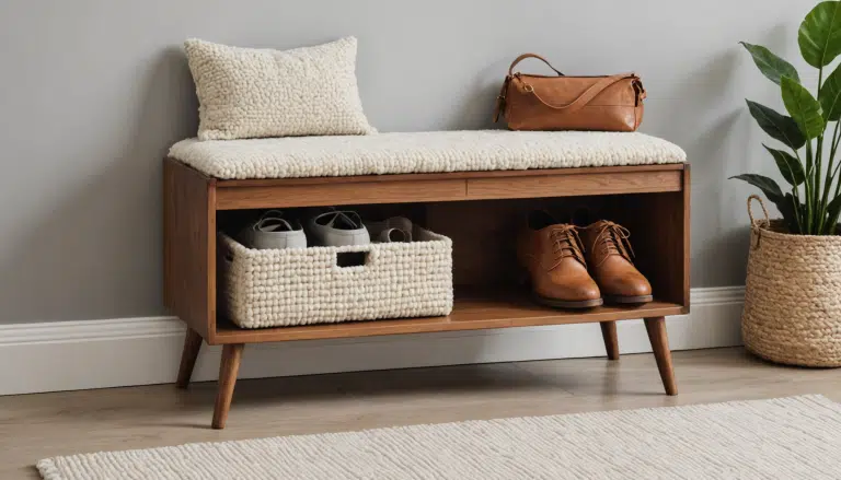 découvrez comment un meuble gifi à moins de 25 € a métamorphosé mon entrée en un espace organisé, éliminant efficacement le désordre des chaussures.