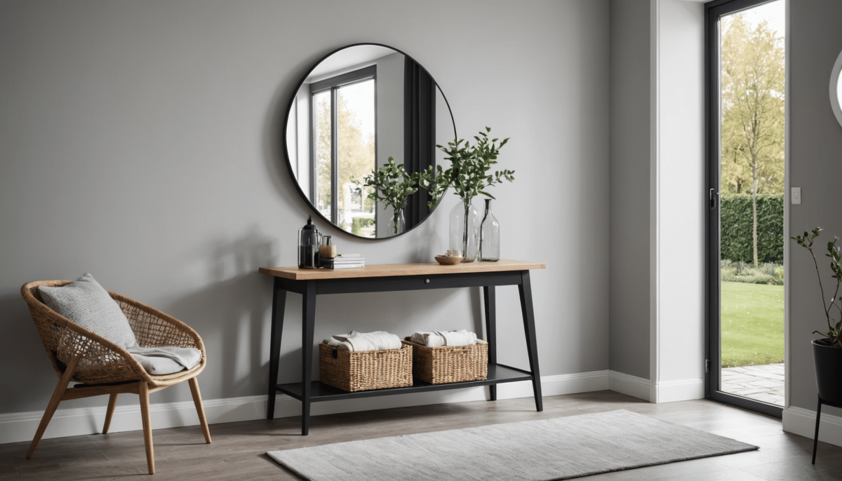 découvrez comment un simple miroir à 9,99 € de gifi a transformé mon entrée en doublant sa taille visuelle, une astuce déco facile et abordable à adopter chez vous.
