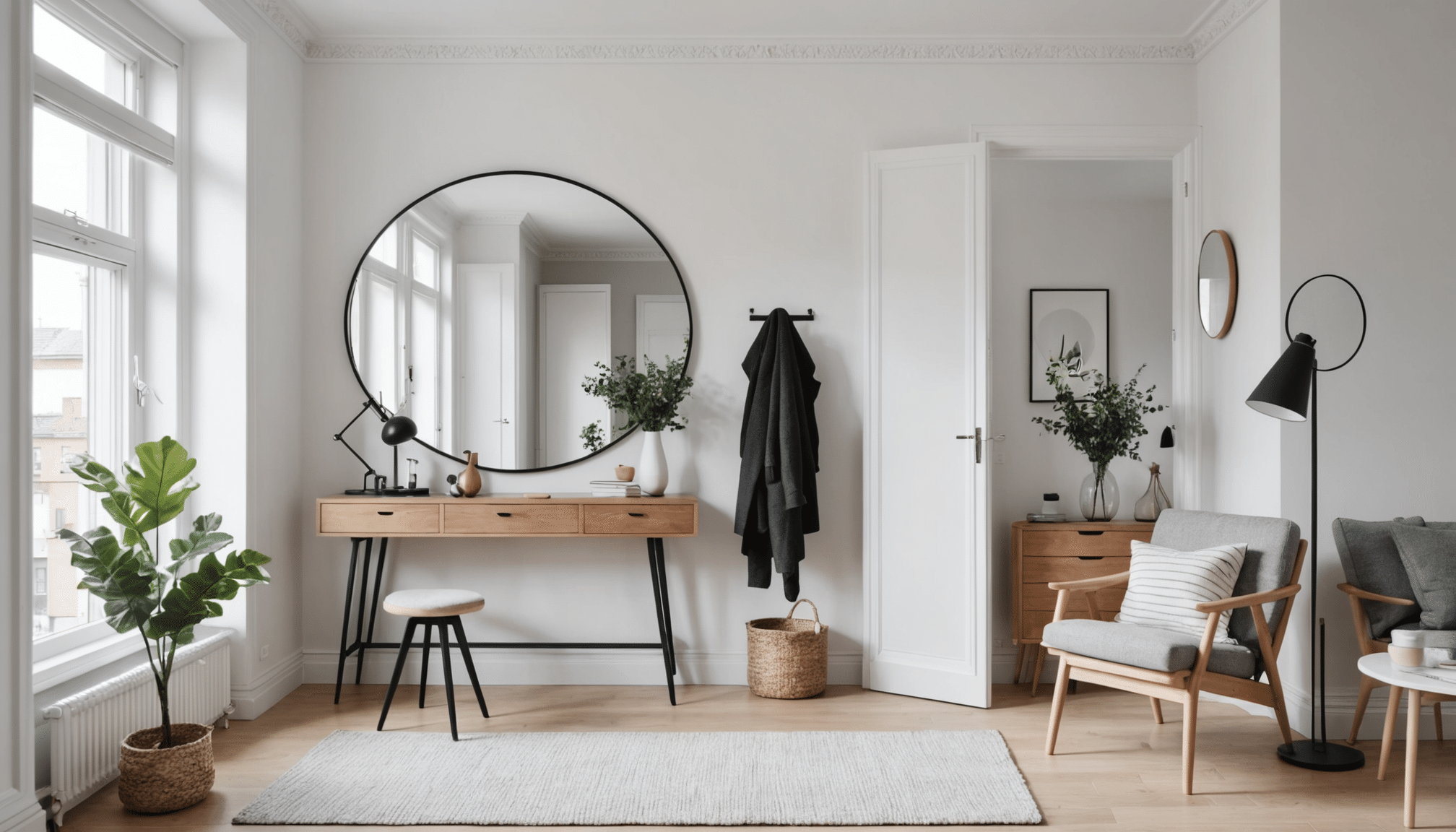 découvrez comment un miroir gifi à seulement 9,99 € a transformé mon entrée en doublant sa taille visuelle, pour un intérieur plus lumineux et spacieux.