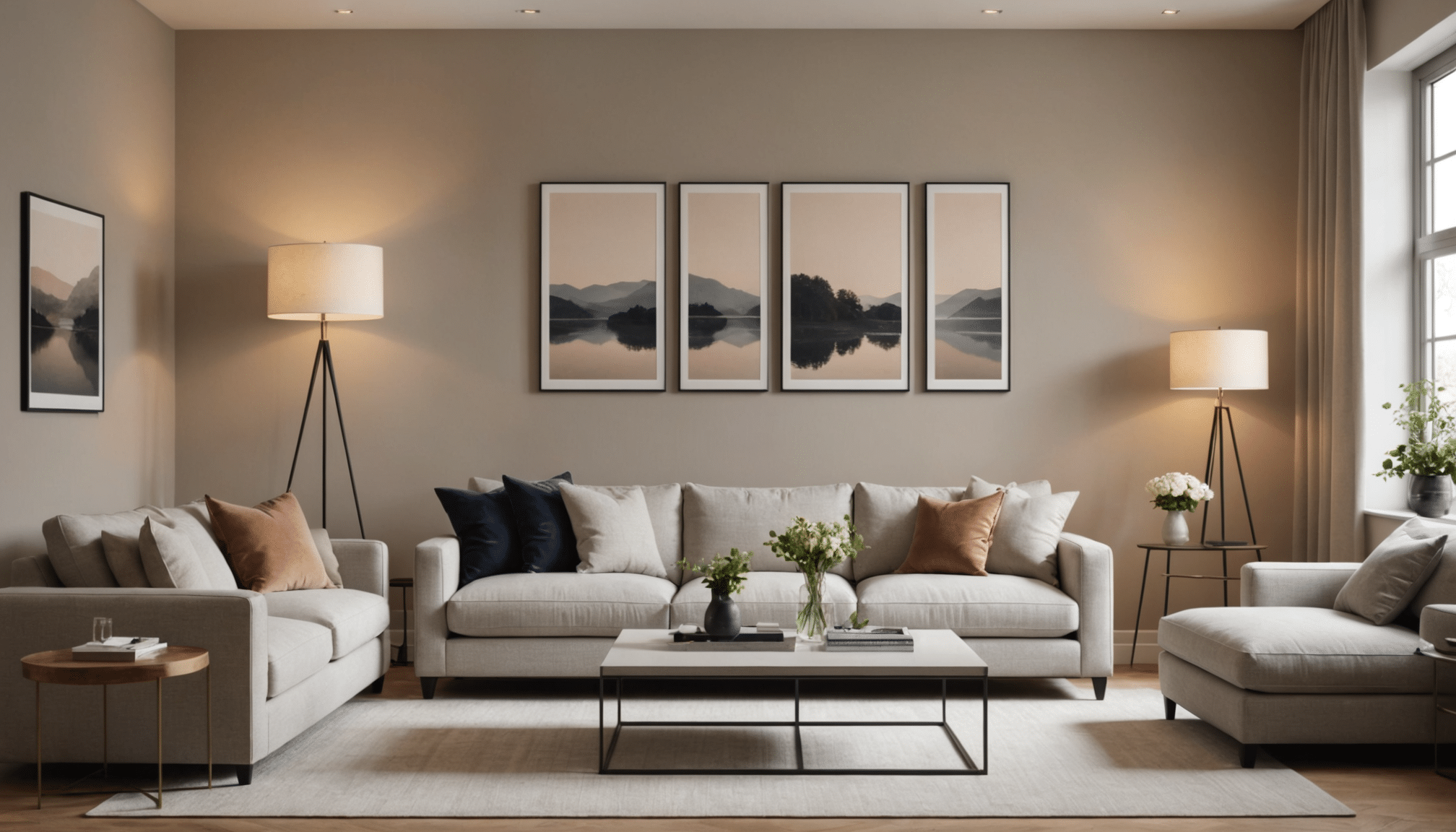 découvrez comment une simple décoration au-dessus du canapé a métamorphosé tout mon mur en une œuvre d'art minimaliste, apportant élégance et harmonie à mon intérieur.