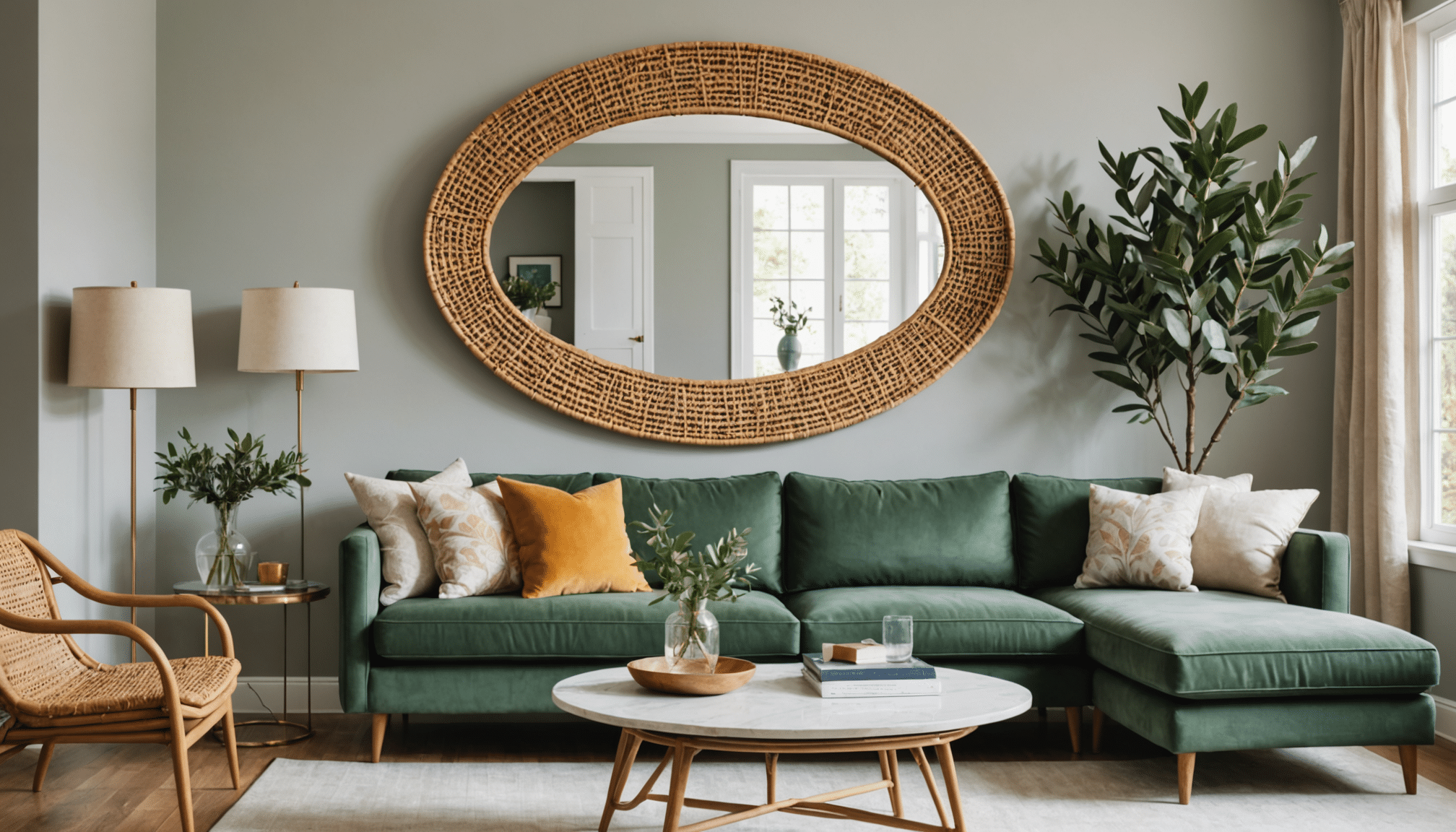 découvrez comment une décoration simple au-dessus du canapé a métamorphosé tout un mur en une œuvre d'art minimaliste, alliant élégance et sobriété.