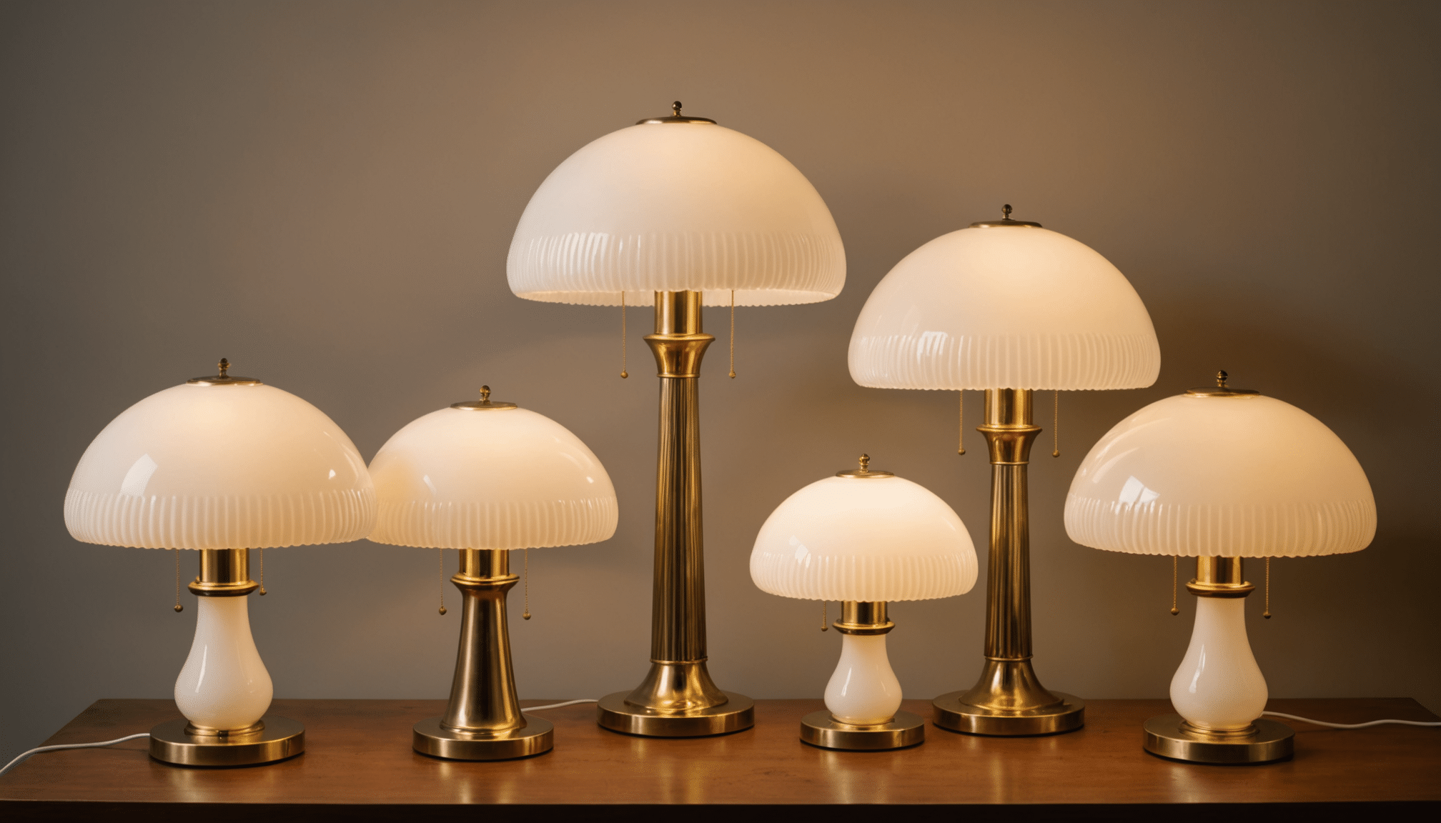 découvrez l'histoire fascinante des lampes-champignons en opaline, autrefois délaissées dans les années 80, devenues aujourd'hui des trésors recherchés par les amateurs de vintage et les collectionneurs.