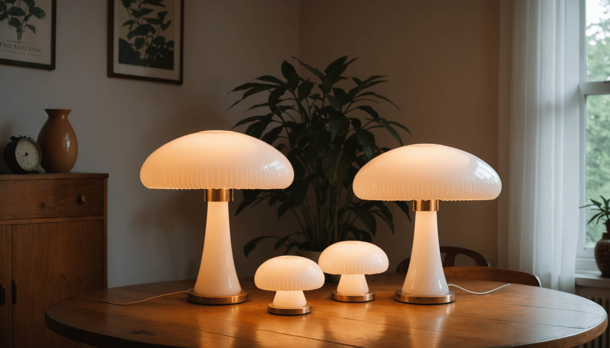 découvrez l'histoire fascinante des lampes-champignons en opaline, autrefois délaissées dans les années 80, aujourd'hui devenues des trésors très prisés des amateurs de vintage et des chineurs passionnés.