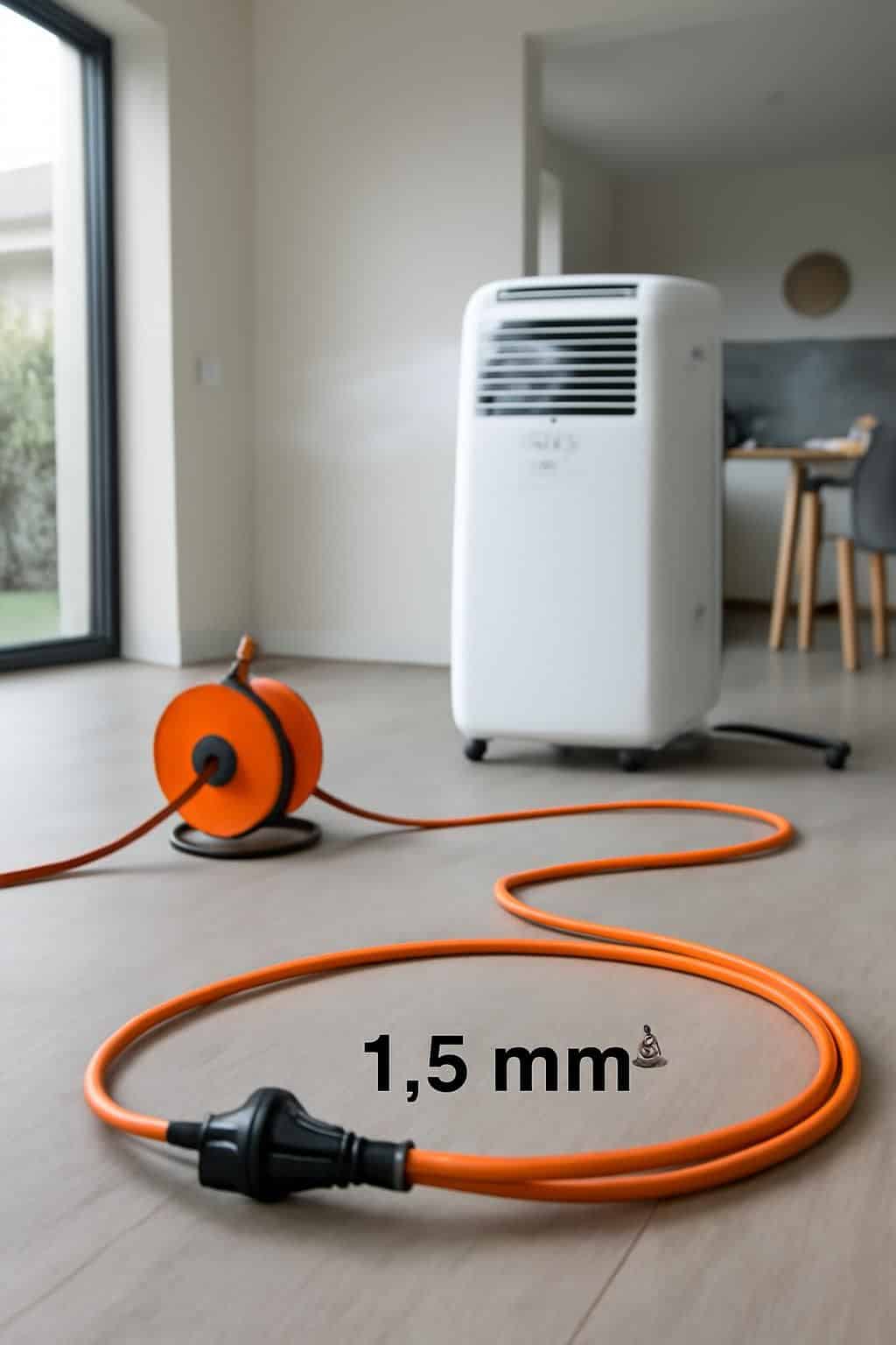 découvrez ce qu'un électricien m'a appris sur le chiffre inscrit sur la gaine de la rallonge utilisée pour mon climatiseur mobile chaque été, et pourquoi cela a son importance pour votre sécurité électrique.