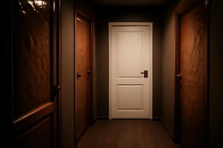 découvrez pourquoi mon voisin a choisi de peindre toutes ses portes en couleur chocolat, sauf celle du couloir, un choix à la fois délibéré et mystérieux qui intrigue et fascine.