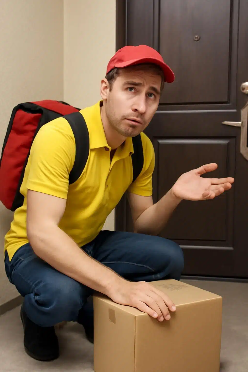découvrez pourquoi il est injuste de blâmer le livreur lorsqu'un colis disparaît du palier et ce que la loi prévoit réellement à ce sujet.
