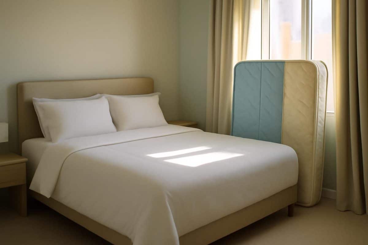 après dix ans à refaire mon lit au carré chaque matin, j'ai enfin retourné mon matelas et découvert des choses surprenantes qui ont changé ma routine et amélioré mon sommeil.