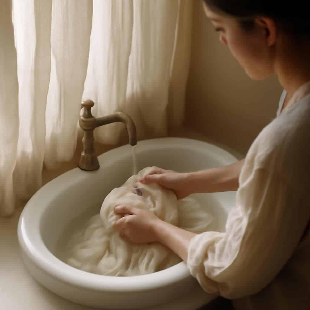 découvrez mon expérience en lavant mes rideaux en gaze de coton à la même température que mes draps. en les remettant à la fenêtre, j'ai réalisé que l'ourlet ne toucherait plus jamais le sol, révélant un nouveau regard sur l'entretien délicat des tissus légers.