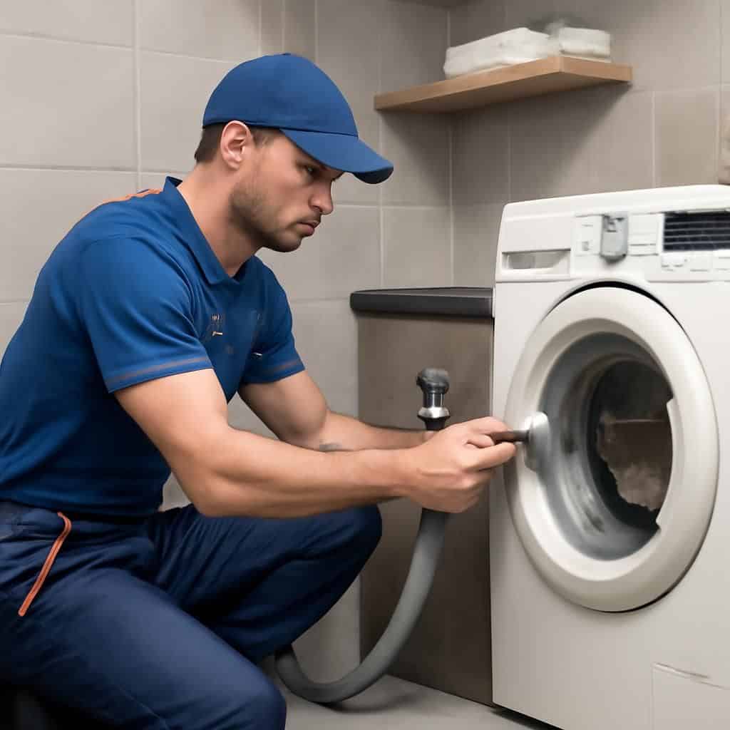plombiers alertent sur un tuyau mal positionné derrière le lave-linge, causant une vidange continue de la cuve durant le cycle. découvrez comment éviter ce problème courant et protéger votre appareil.