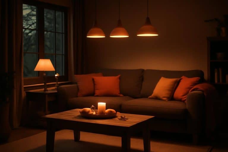 découvrez comment remplacer un plafonnier par trois lampes à hauteur de table peut transformer votre salon et créer une ambiance réinventée un soir d’octobre.