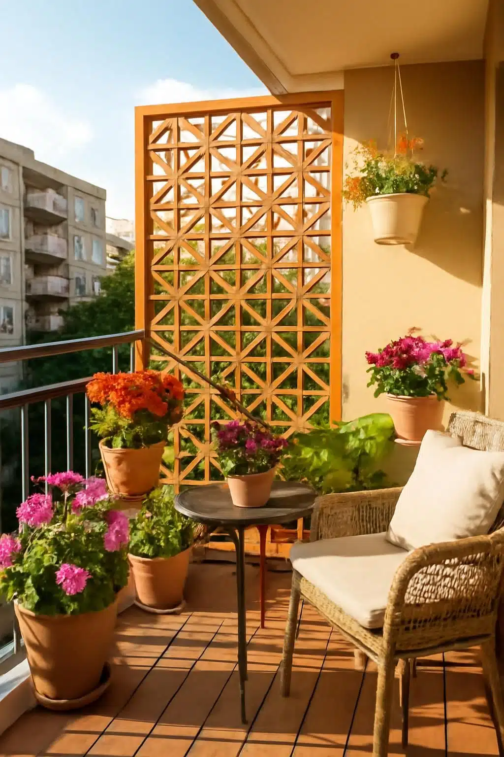 découvrez les dernières tendances déco pour balcons, loin du traditionnel brise-vue en résine tressée. adoptez les conseils des experts pour transformer votre espace extérieur en un véritable havre de style et de confort.