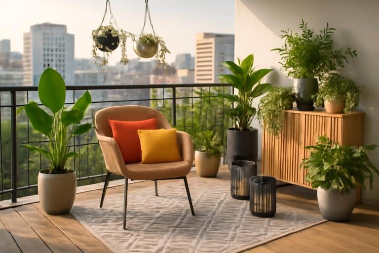 découvrez les nouvelles tendances déco qui remplacent le brise-vue en résine tressée pour sublimer vos balcons, approuvées par les experts en design d'extérieur.
