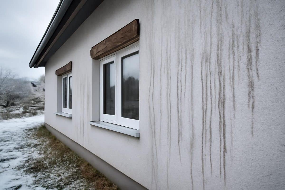 découvrez comment changer toutes vos fenêtres tout en conservant les coffres de volets roulants pour économiser, et les risques d'infiltrations dès le premier hiver avec un mur qui commence à ruisseler.