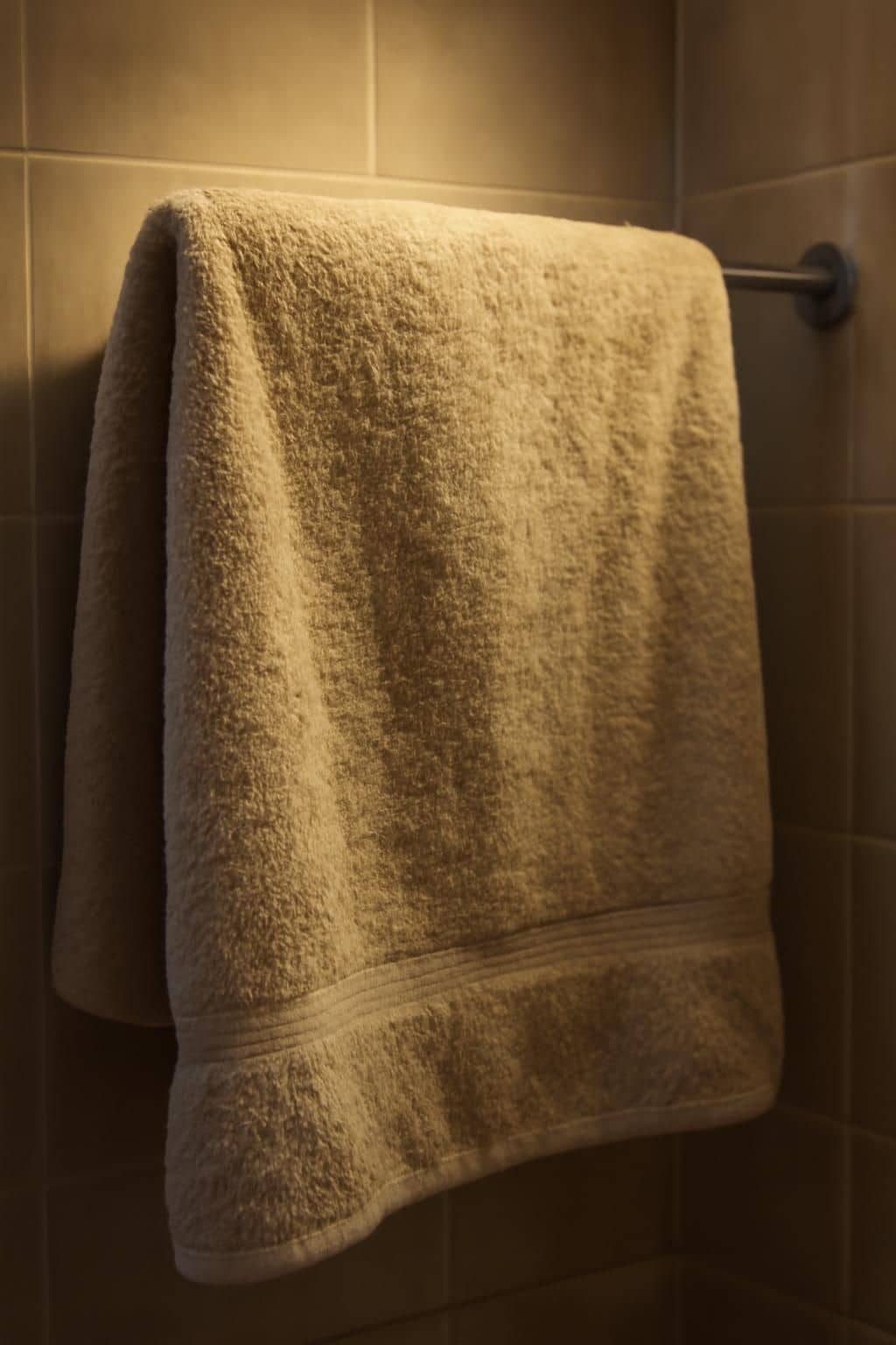 découvrez mon expérience en utilisant une seule serviette de bain toute la semaine pour réduire les lessives. un mois plus tard, sous la lampe de la salle de bains, j'ai fait une découverte surprenante sur ce qui se cachait dans ses fibres.