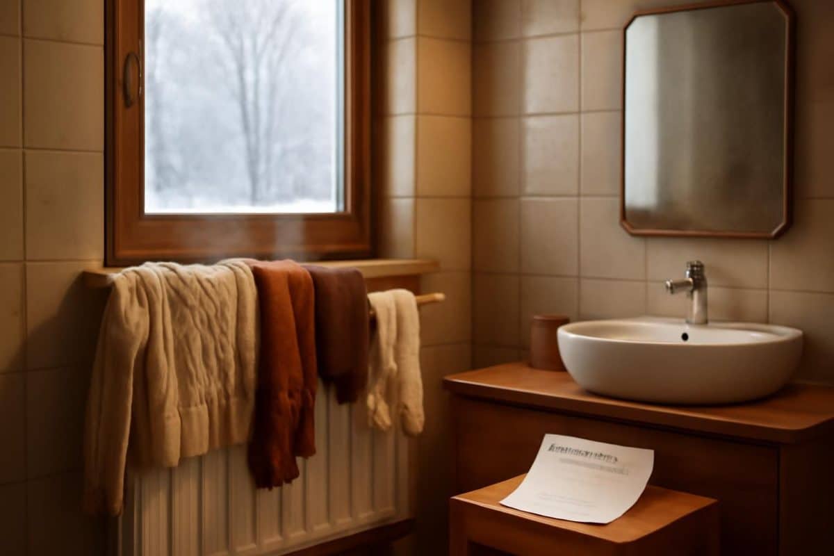 découvrez comment sécher son linge d’hiver sur le radiateur de la salle de bains peut entraîner une facture de régularisation surprenante et apprendre à mieux gérer sa consommation d'énergie.