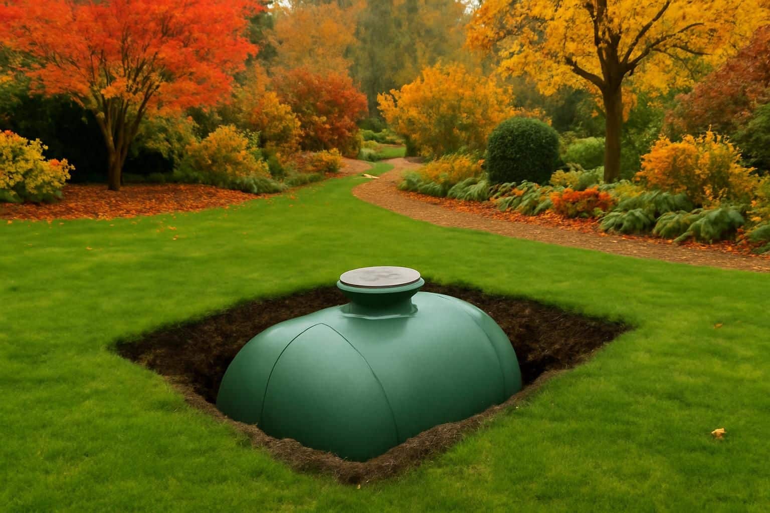 découvrez pourquoi, sous un même jardin à l'automne, un seul des deux propriétaires a pu fournir le certificat de conformité de sa cuve à fioul de 2000 litres exigé par le notaire, et les implications légales liées.