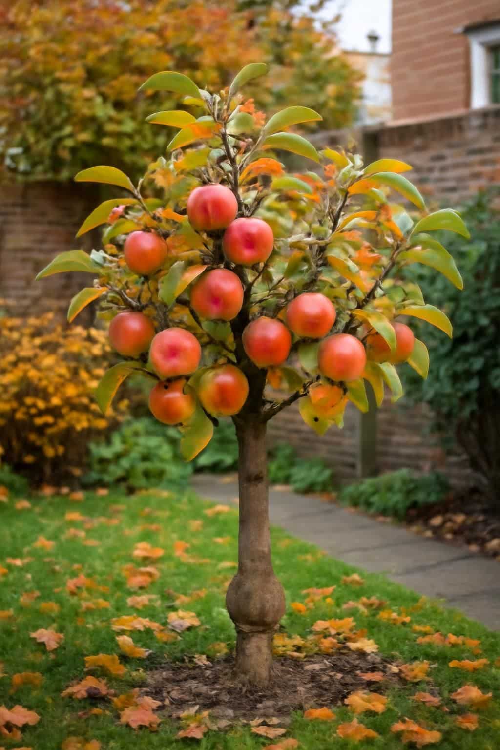 découvrez comment, cinq ans après avoir planté un pommier nain profondément pour résister au vent, il a dépassé le toit du garage. le secret étonnant de sa croissance rapide enfin dévoilé !