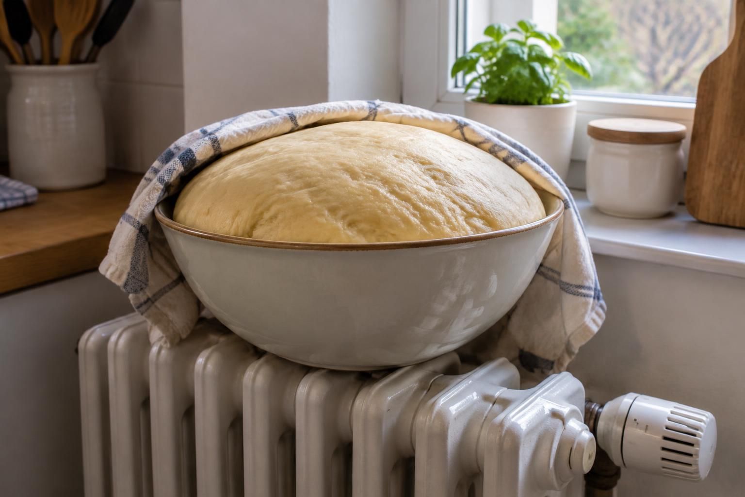 votre pâte à brioche ne lève plus ? le radiateur peut la surchauffer et fragiliser la levure. découvrez comment la faire lever à la bonne température.